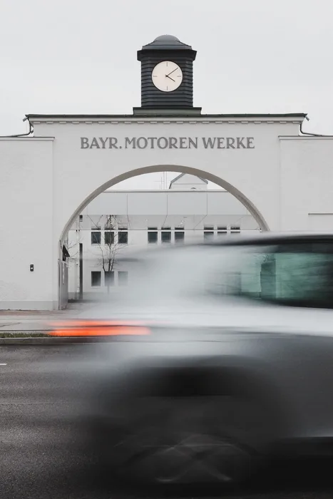 The old factory building of BMW (Bayrische Motoren Werke). I always cycle past the building when I have to go to the hardware store - as I did today.
